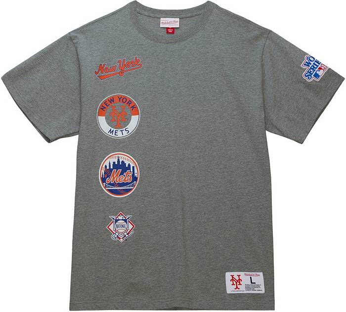 Mitchell & Ness New York Mets Gray City Collection T-Shirt