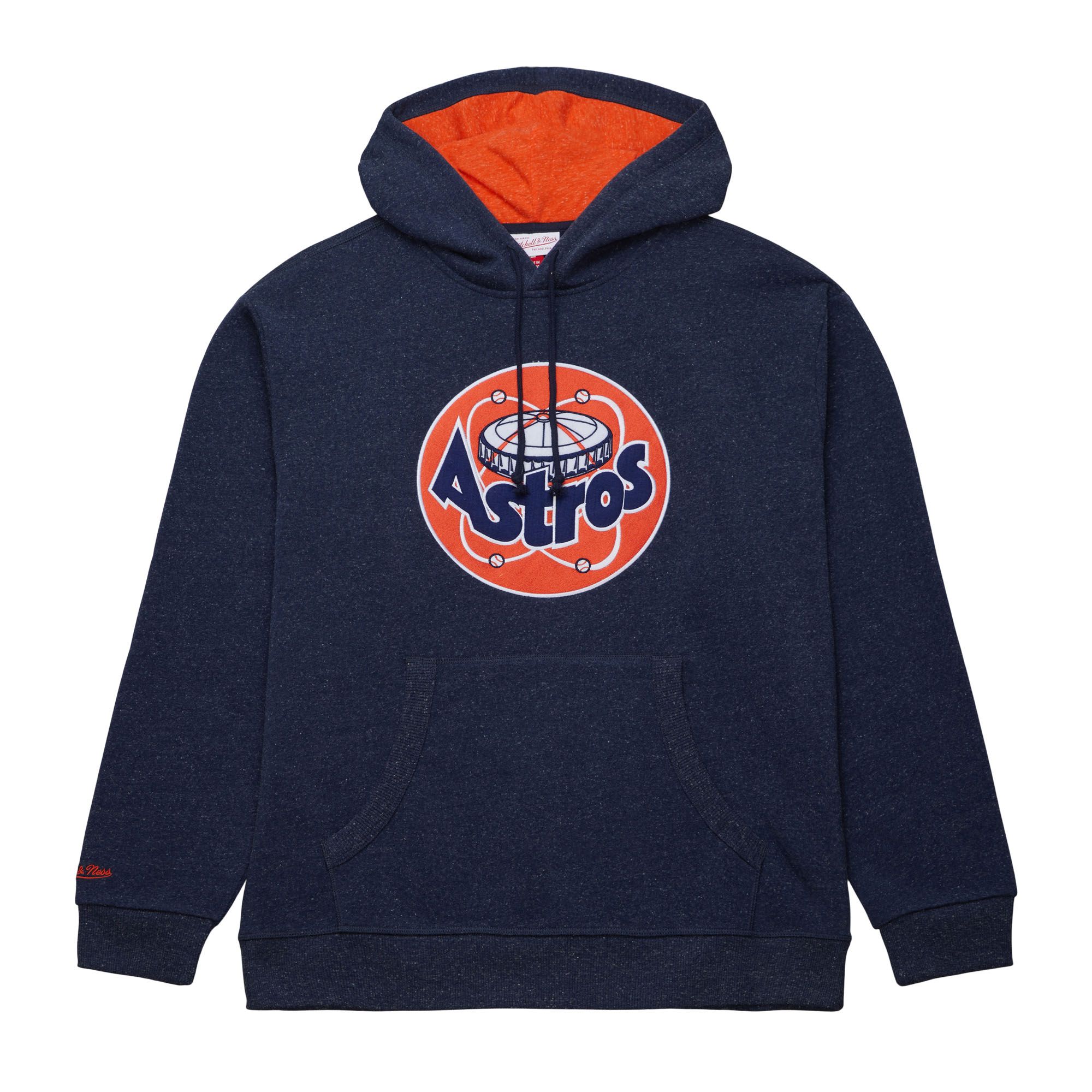 Mitchell & Ness Men's Houston Astros Navy Current Logo Pullover Hoodie ...