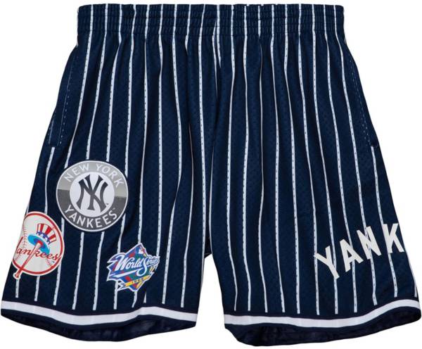 Mitchell & Ness New York Yankees Navy City Collection Mesh Shorts product image
