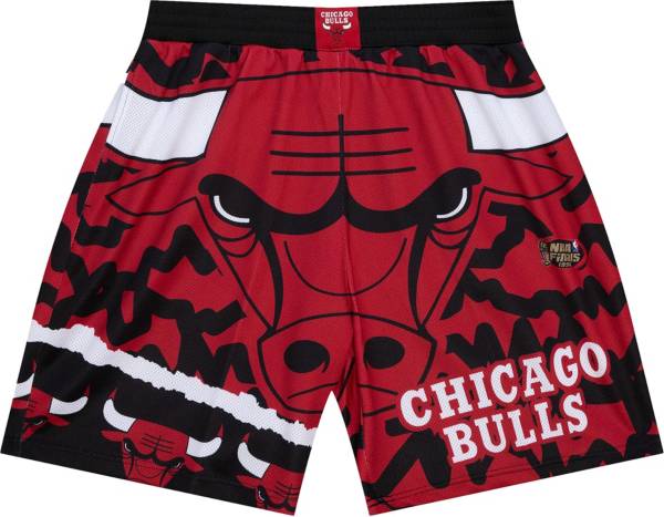 Mitchell & Ness Men's Chicago Bulls Black Jumbotron Swingman Shorts product image