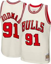 adidas, Shirts, Adidas Dennis Rodman Xl Chicago Bulls Nba Hardwood  Classics Jersey