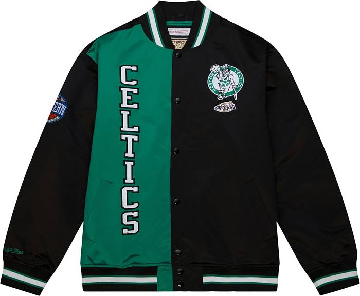 Boston Celtics Mitchell & Ness Green Champ City Track Jacket
