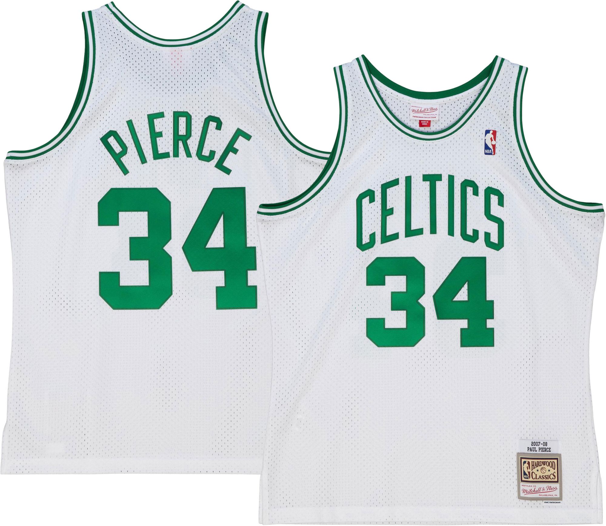 Mitchell and Ness Men's Boston Celtics Paul Pierce #34 2007 Swingman Jersey product image