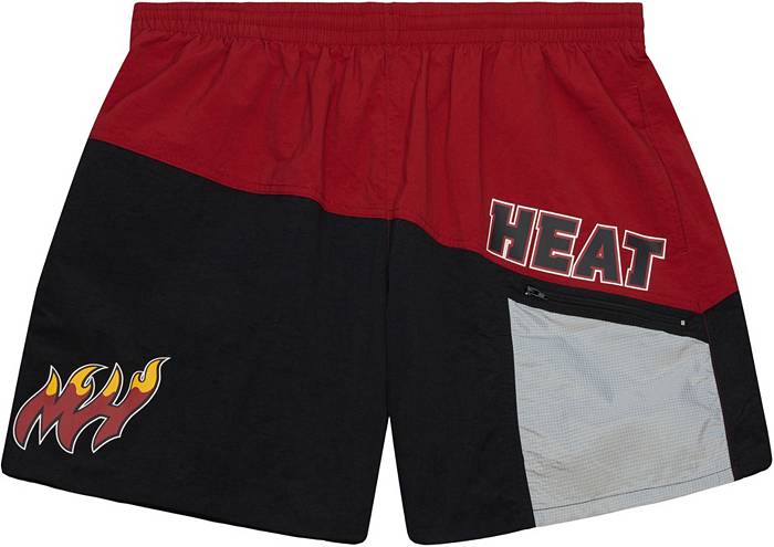 Mitchell & Ness Nylon Utility Shorts Miami Heat