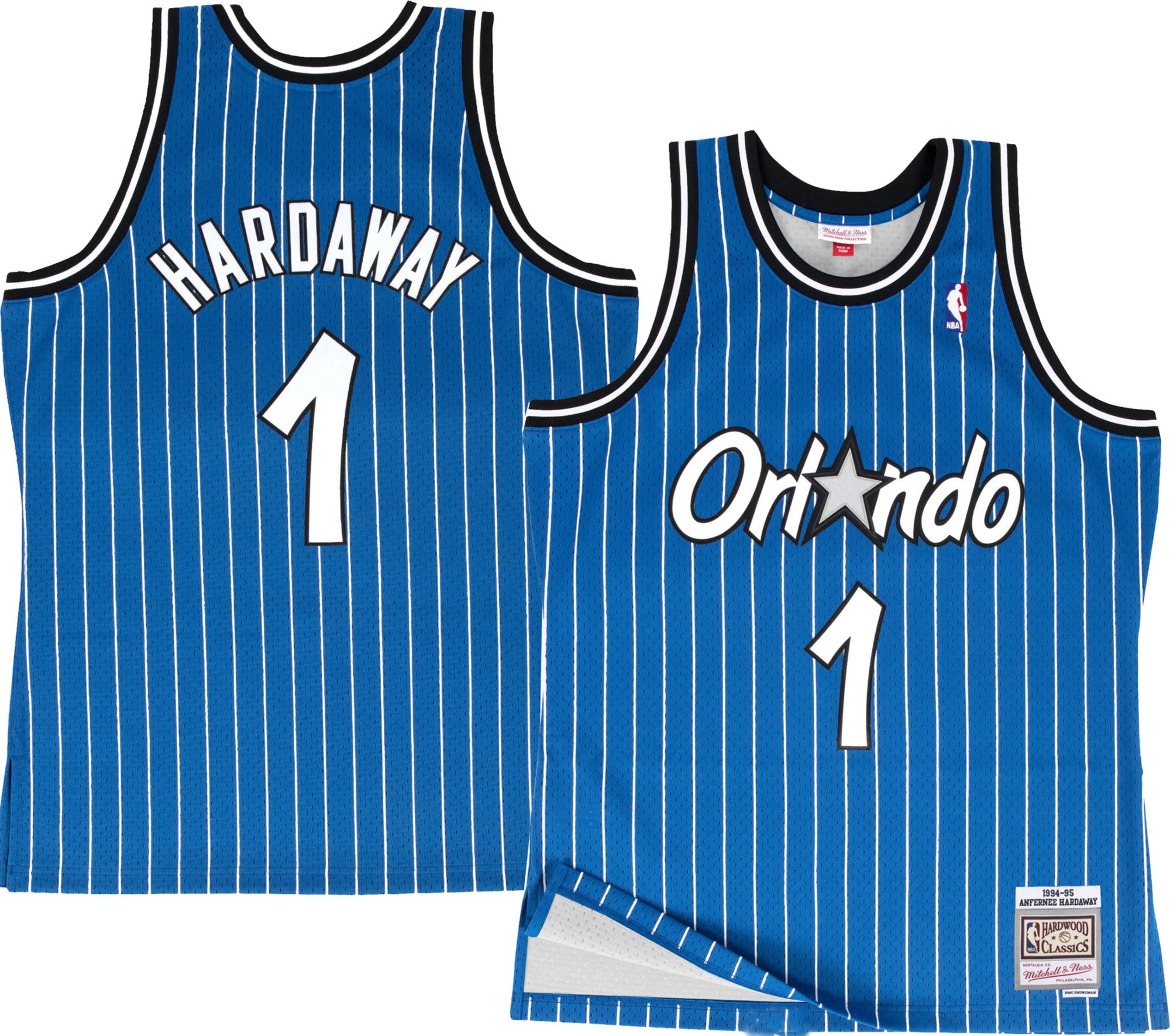 Mitchell & Ness Men's Orlando Magic 1994 Penny Hardaway #1 Swingman Jersey product image