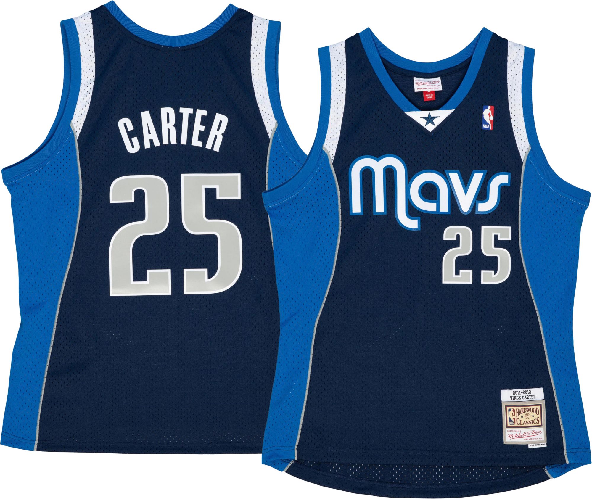 Mitchell & Ness Men's Dallas Mavericks Vince Carter #25 Swingman Jersey product image