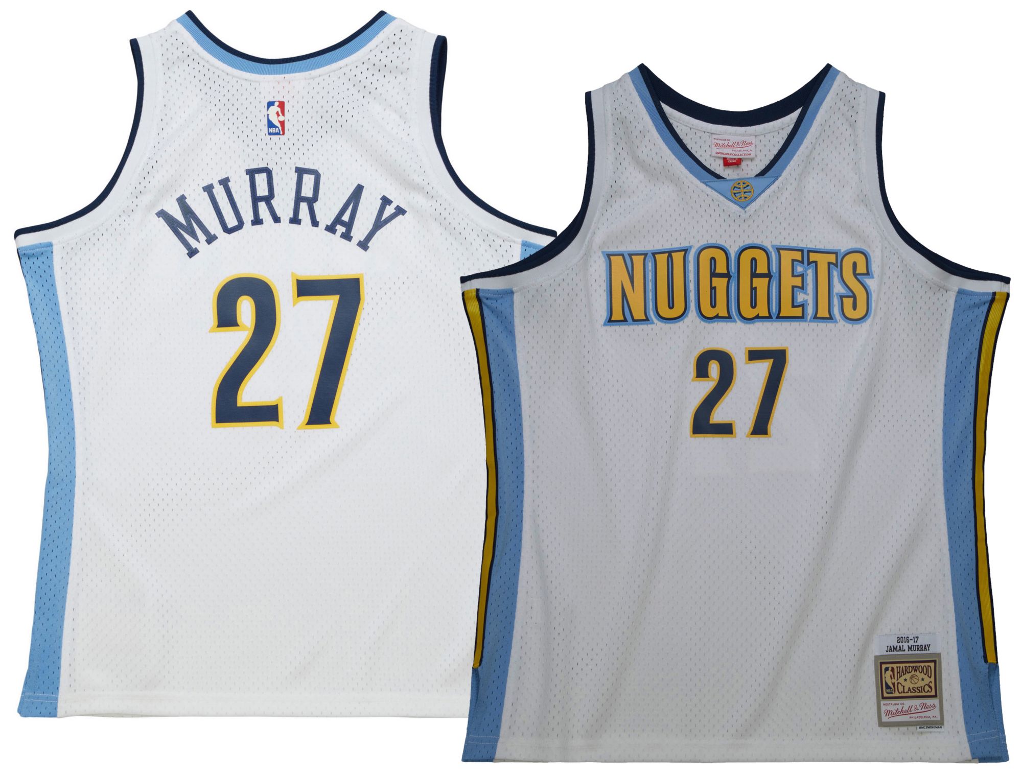 Mitchell and Ness Men's Denver Nuggets 2016 Jamal Murray #27 Swingman Jersey product image