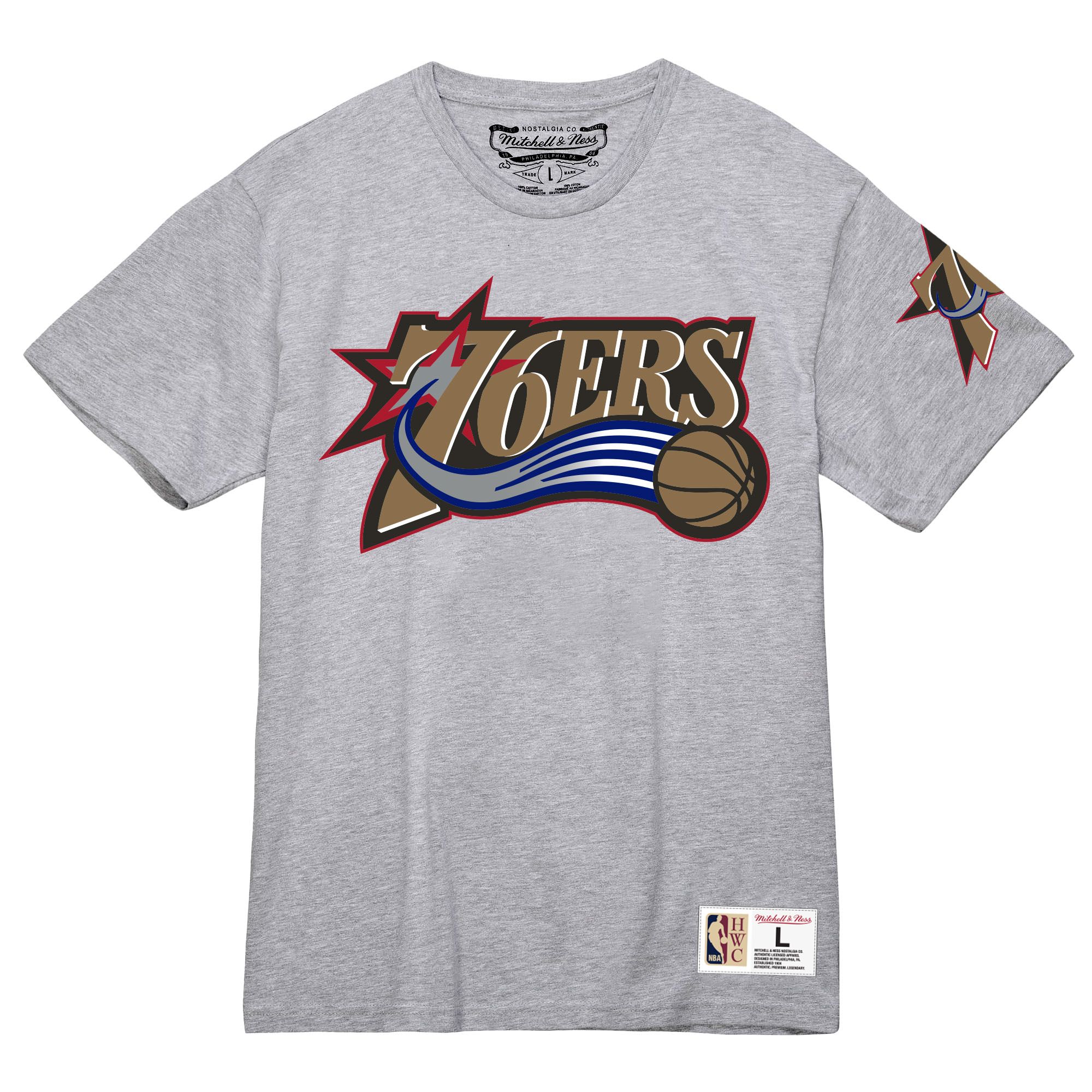 Mitchell and Ness Men's Philadelphia 76ers All In T-Shirt | Dick's Sporting  Goods