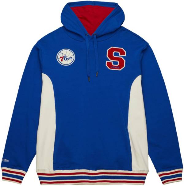 Sixers hoodie shop mitchell and ness