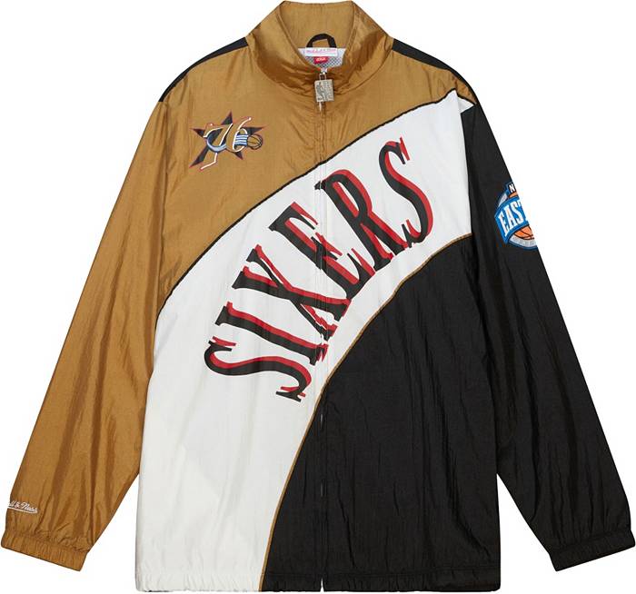 vintage sixers starter jacket