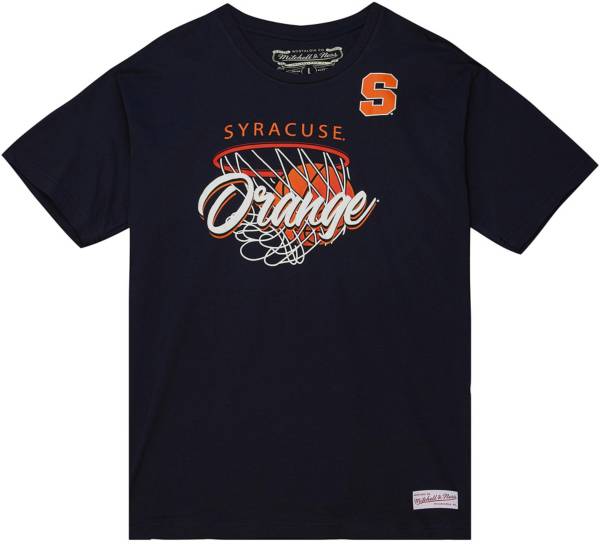 Mitchell & Ness Men's Syracuse Orange Blue Mad Hoops T-Shirt product image