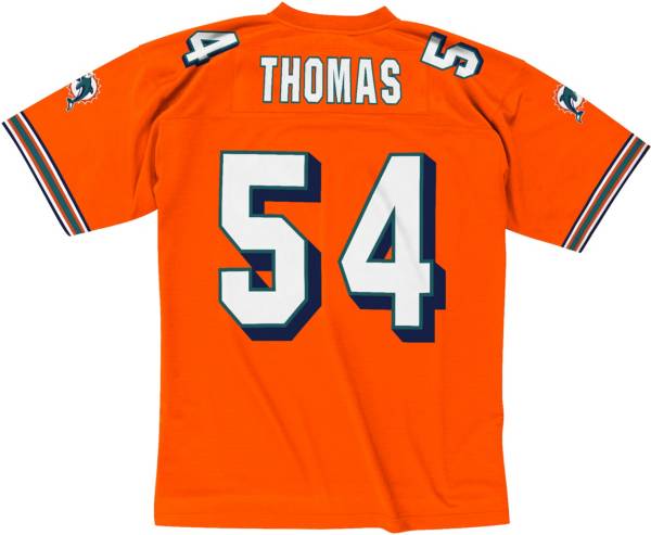 Mitchell & Ness Men's Miami Dolphins Zach Thomas #54 2004 Orange