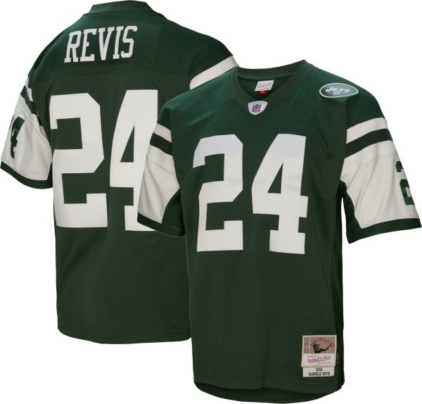 Nike NFL Jets Revis Grey/Green 5G On Field Football Jersey #24 (M3)