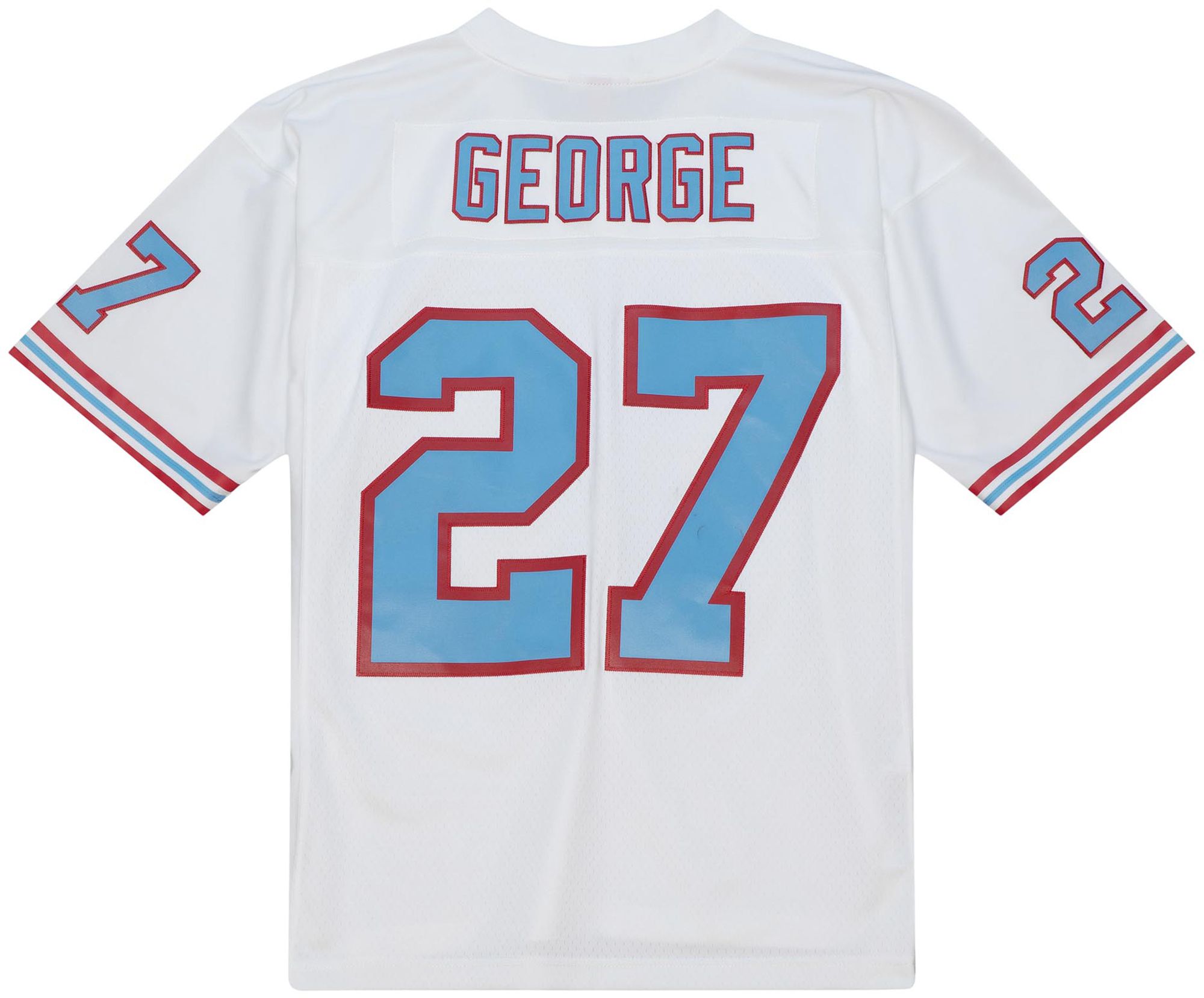 Mitchell & Ness Men's Houston Oilers Eddie George #27 1996 White Throwback Jersey product image