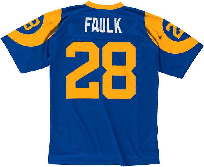 ST LOUIS RAMS MARSHALL FAULK FOOTBALL JERSEY SIZE LARGE 14/16 YOUTH