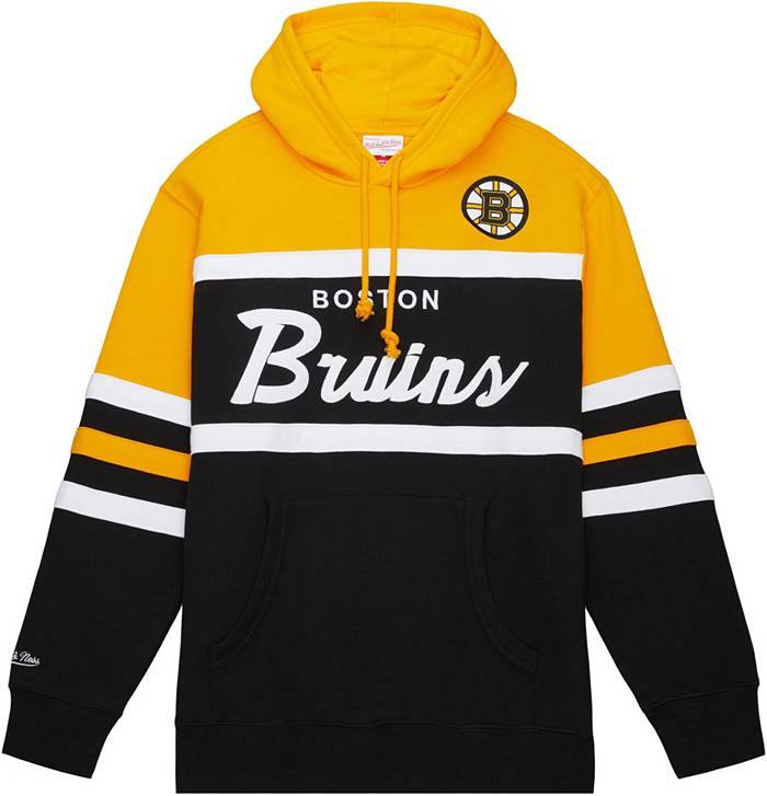 Men's Mitchell & Ness Black Boston Bruins City Collection Pullover