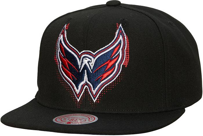 Men's Mitchell & Ness Blue Washington Capitals 20th Anniversary Vintage Fitted Hat