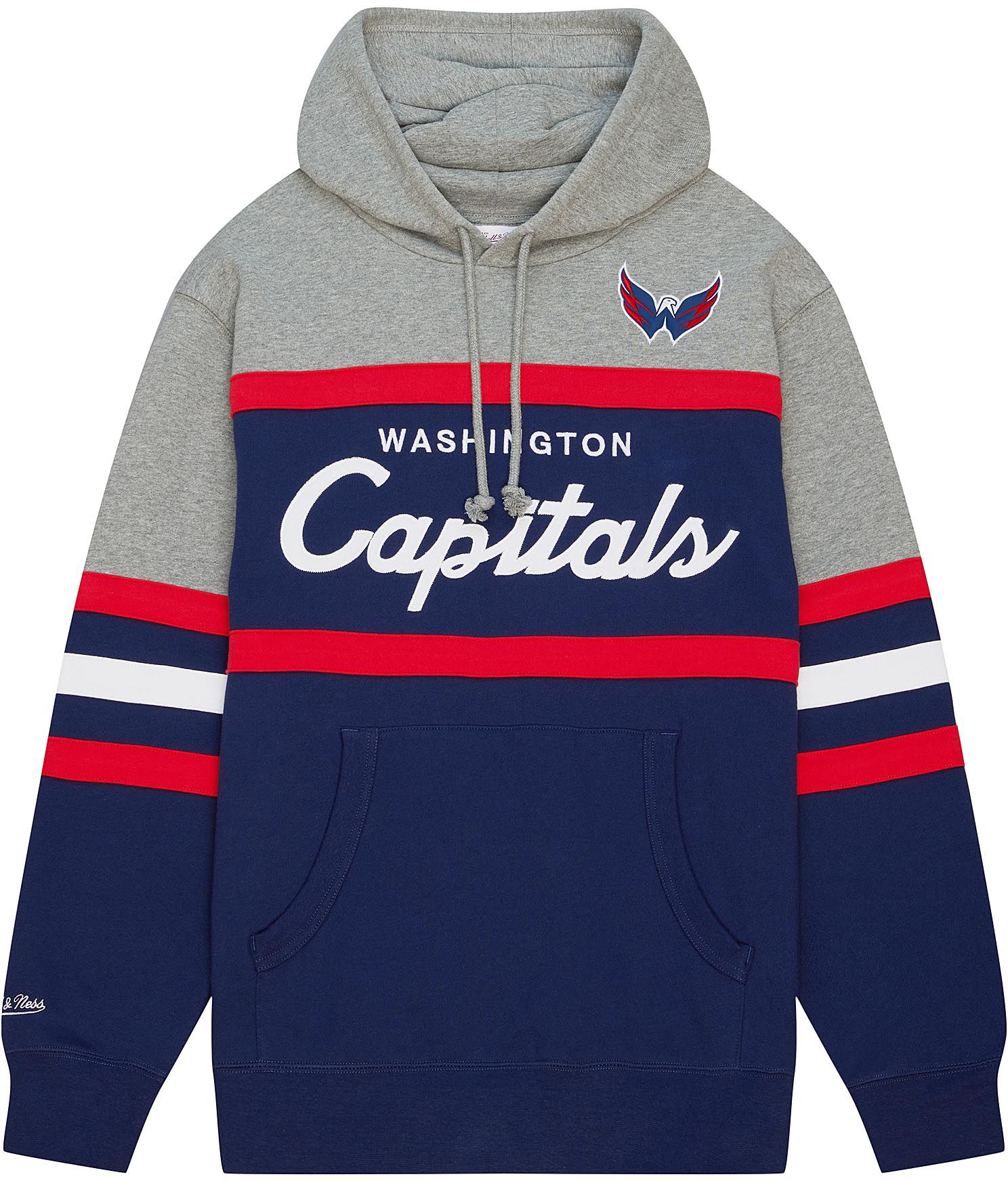 Mitchell & Ness Adult Washington Capitals Head Coach Red Pullover Hoodie product image
