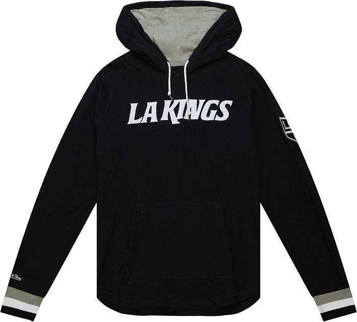NHL Los Angeles Kings Vintage Snow Wash Grey Pullover Hoodie