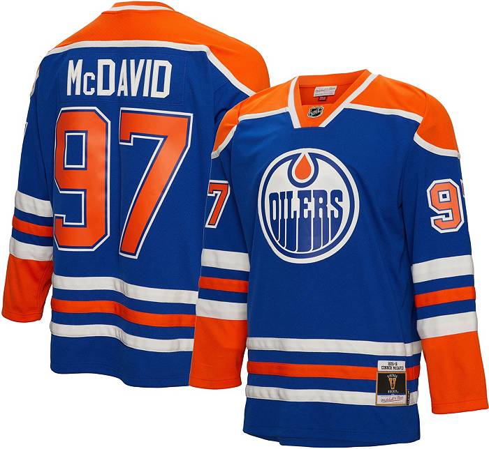 Connor McDavid - Signed Edmonton Oilers Replica Orange-3rd - NHL