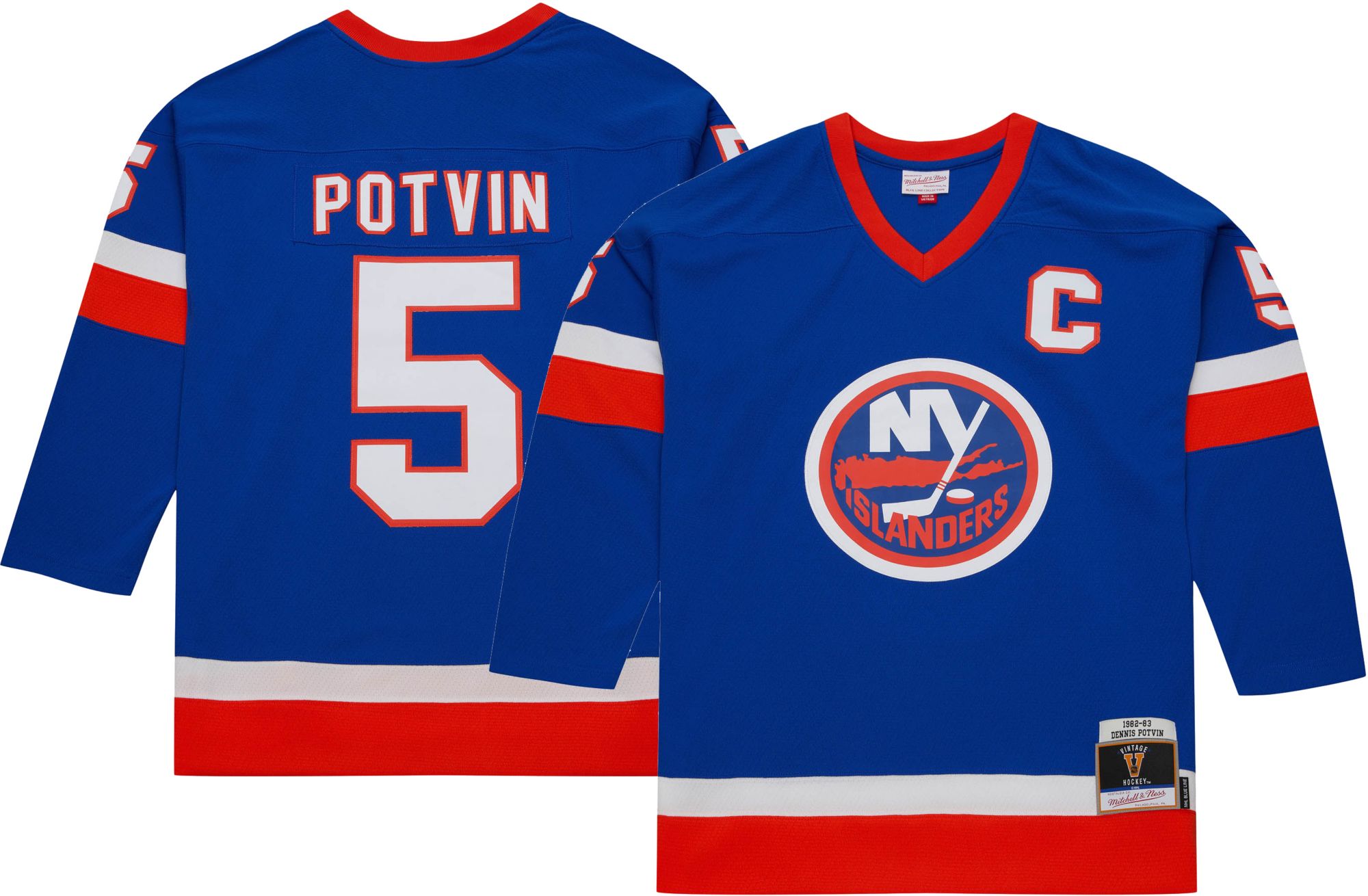 New York Islanders No5 Denis Potvin Camo 2017 Veterans Day Jersey