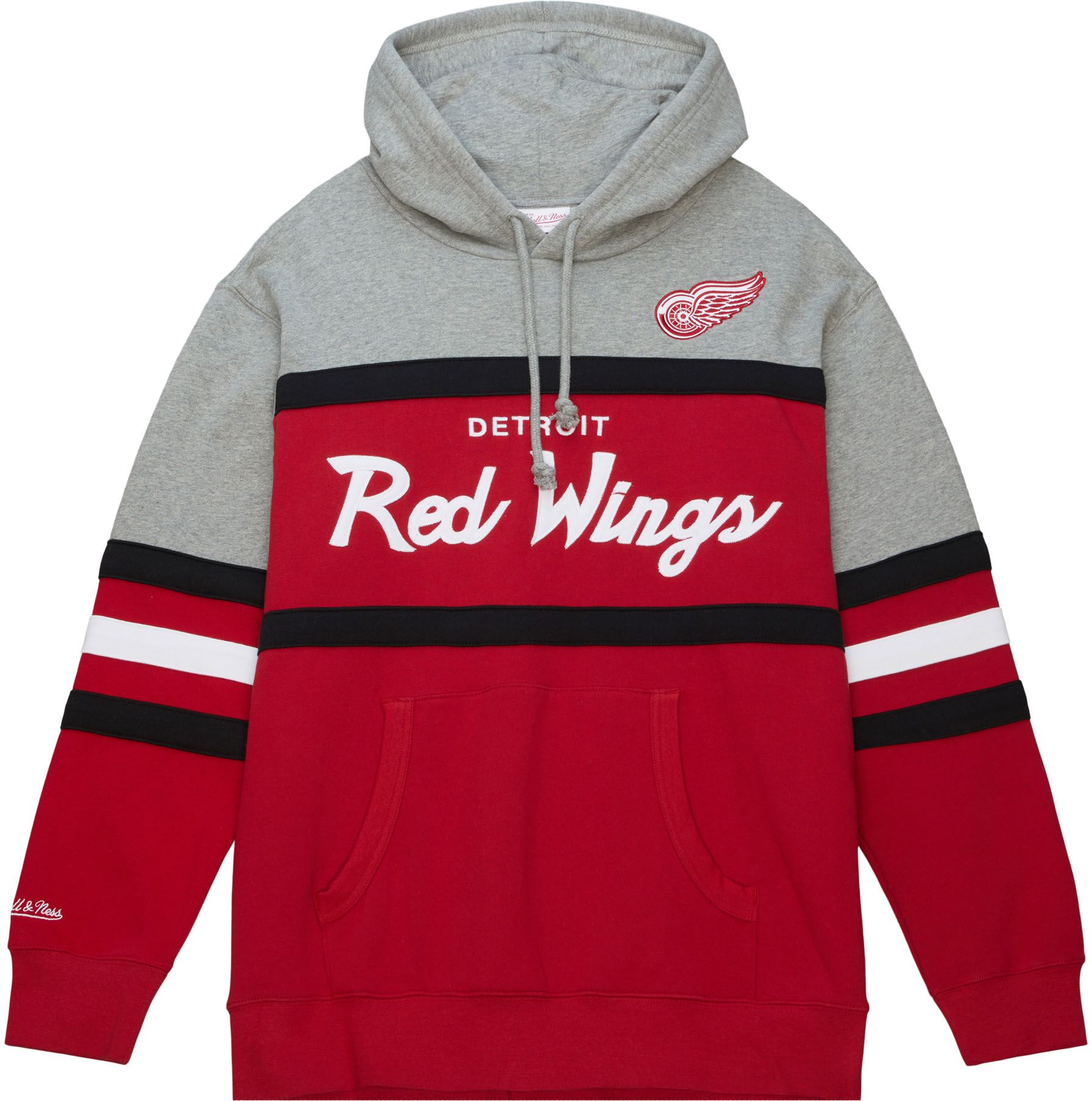 Mitchell & Ness Detroit Red Wings Head Coach Red Pullover Hoodie product image