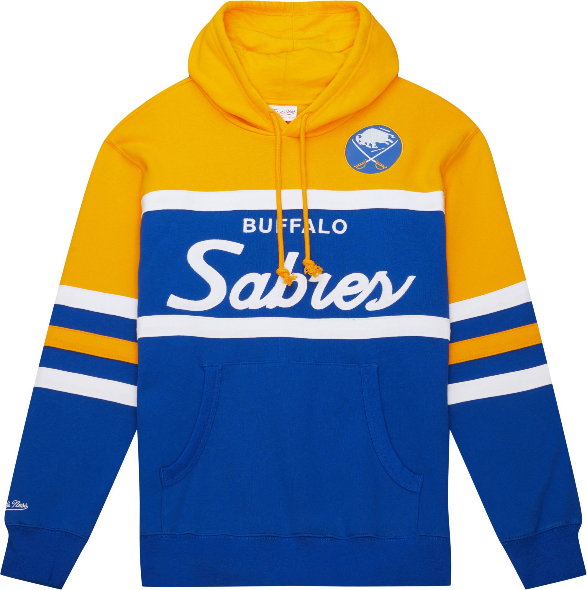Mitchell & Ness Buffalo Sabres Head Coach Blue Pullover Hoodie product image