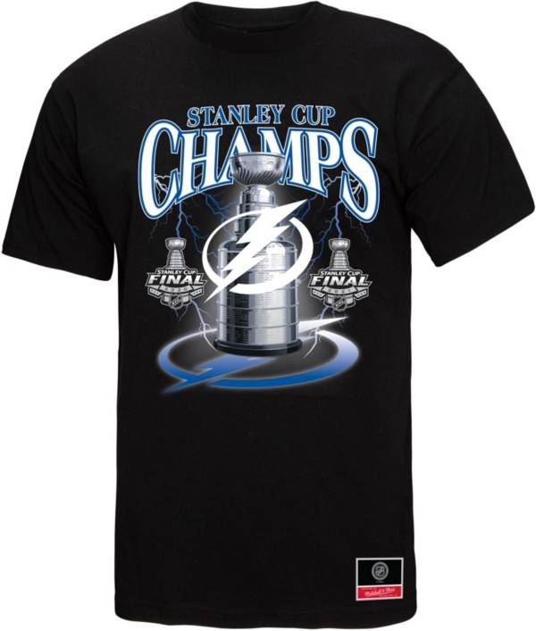 Mitchell & Ness Tampa Bay Lightning Cup Chase T-Shirt - Black - L Each