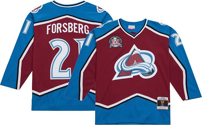 Custom Colorado Avalanche Hockey Jersey Name and Number Blue Third