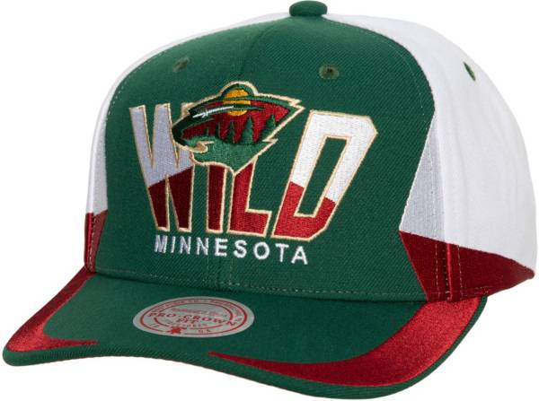 Mitchell & Ness Minnesota Wild All In Snapback Adjustable Hat