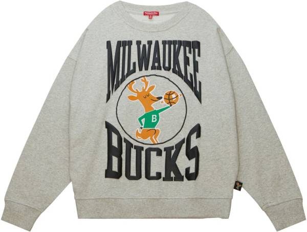 Antigua NBA Milwaukee Bucks Women's Tribute Pullover, White, Large