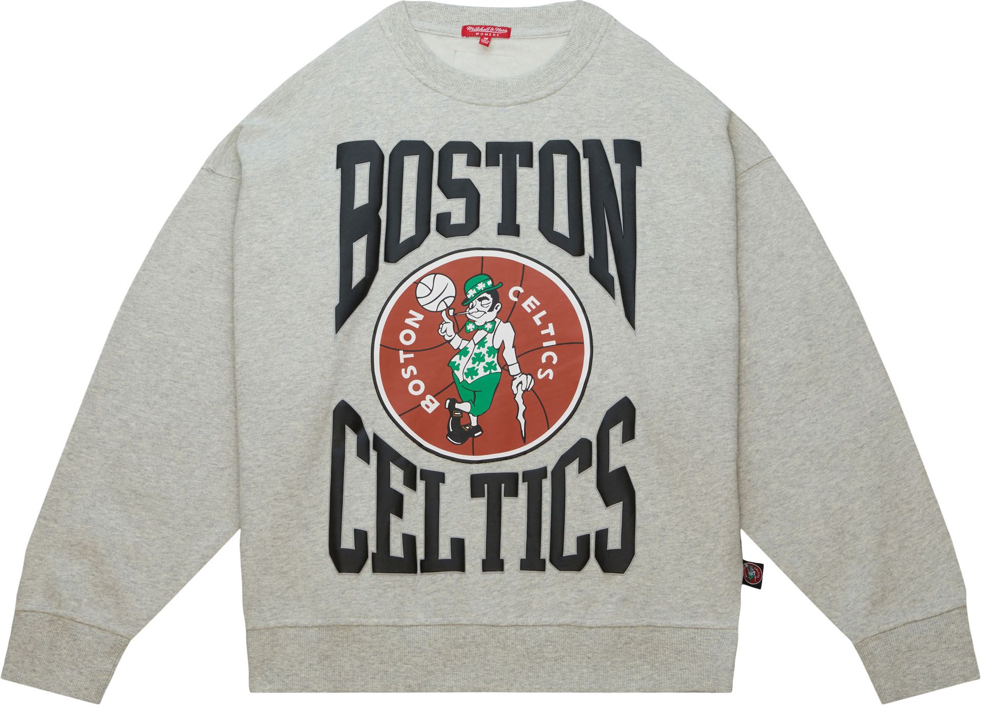 Mitchell and Ness Women's Boston Celtics Logo Crewneck Sweatshirt | Dick's  Sporting Goods