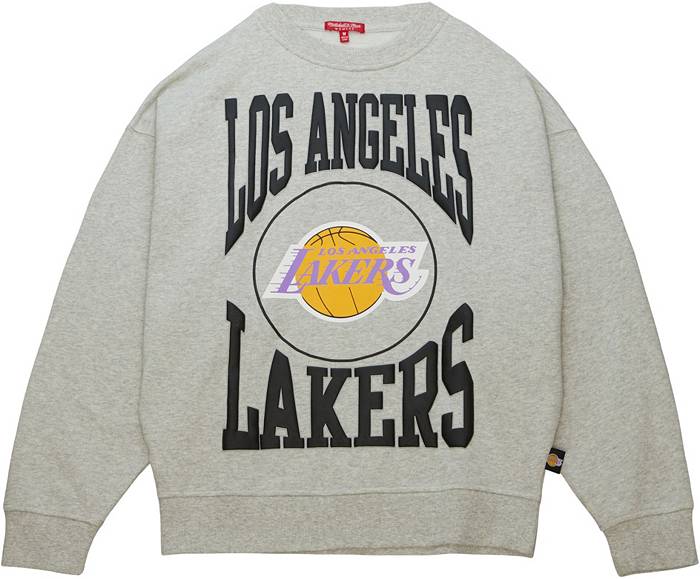Mitchell and Ness Women's Los Angeles Lakers Logo Crewneck