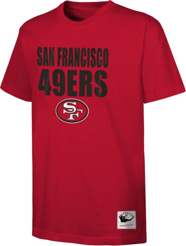 Mitchell & Ness Youth San Francisco 49ers Legendary Red T-Shirt