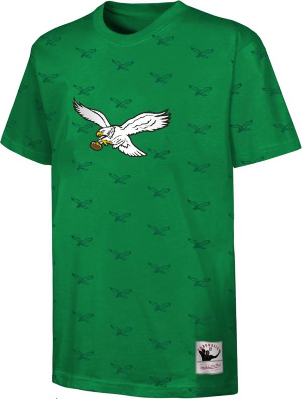 Mitchell & Ness Youth Philadelphia Eagles Brian Dawkins #20 Grey T-Shirt