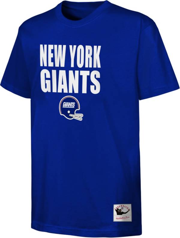 Mitchell & Ness Youth New York Giants Legendary Blue T-Shirt product image