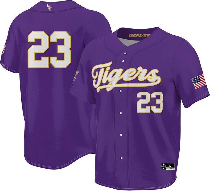 Unisex ProSphere #23 Gold LSU Tigers 2023 NCAA Men's Baseball