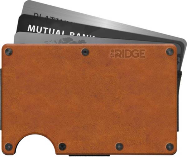 Ridge Wallet Tobacco Brown Leather Cash Strap product image