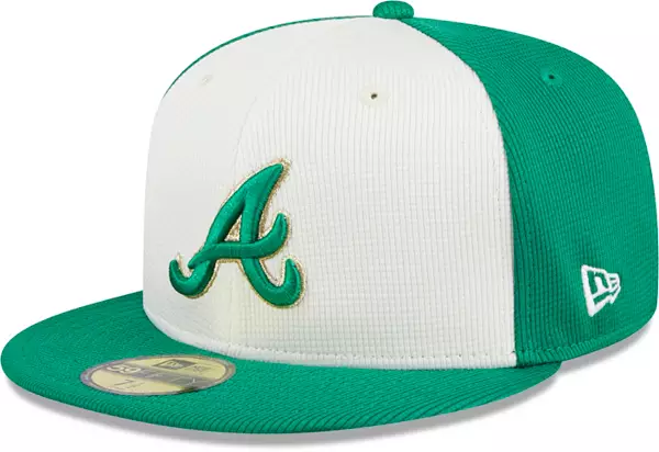 New Era Adult St. Patrick's Day '24 Atlanta Braves Green 59Fifty Fitted Hat
