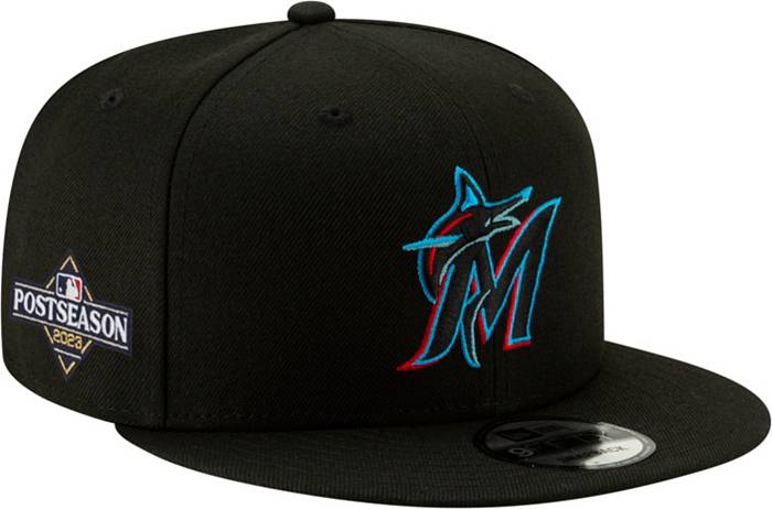 Miami Marlins City Connect Hat Adult Strapback Blue Red Sports MLB