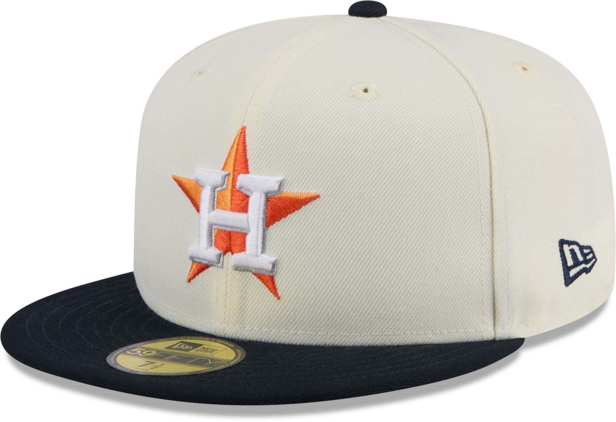 New Era Adult Houston Astros Navy Evergreen 59Fifty Fitted Hat product image