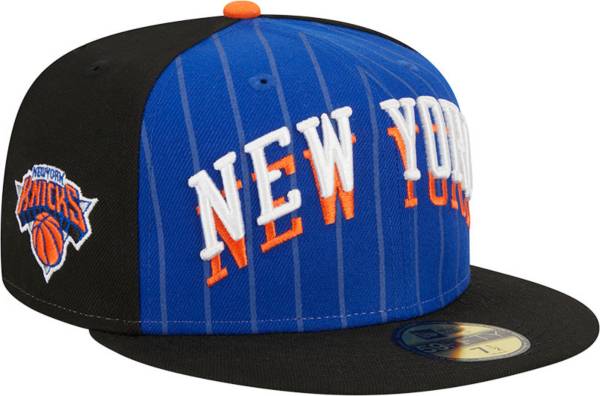 Men's New York Knicks New Era Blue City Local 59FIFTY Fitted Hat