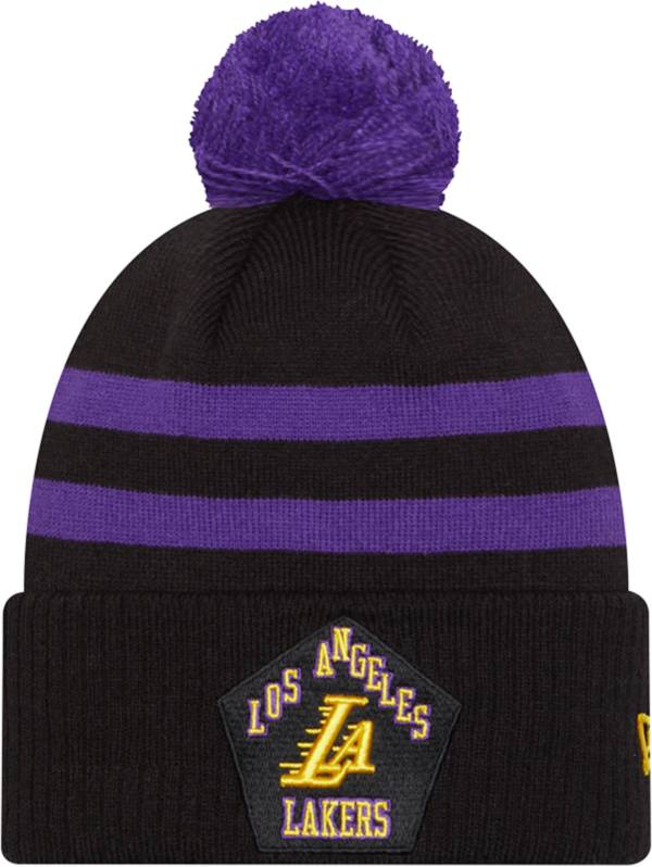 Lakers store knit hat