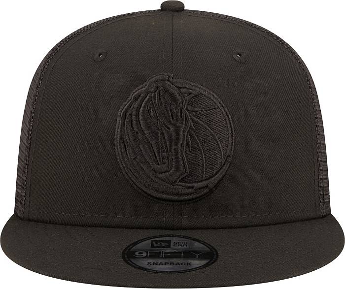 New Era Dallas Mavericks Black 9Fifty Trucker Hat