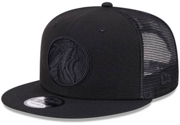 New Era Minnesota Timberwolves Black 9Fifty Trucker Hat product image