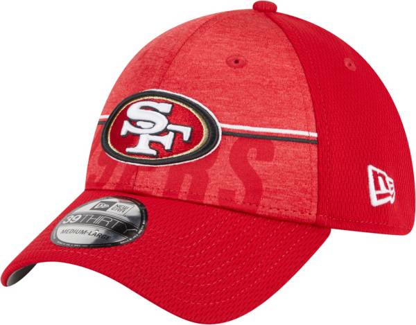 New Era Men's San Francisco 49ers Training Camp 39THIRTY Stretch Fit Hat - Black - L/XL Each