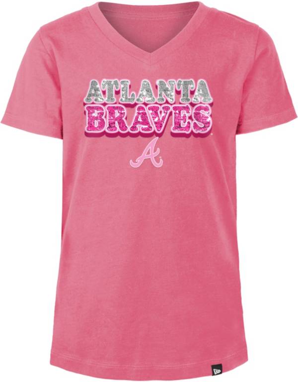 Pink store braves shirt