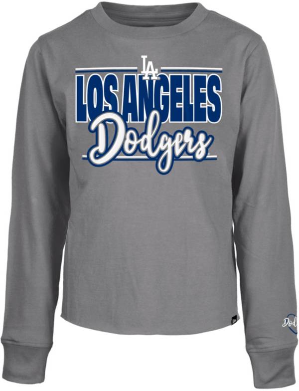 LOS ANGELES DODGERS City Connect Short Sleeve T-Shirt - HEATHER GREY ***
