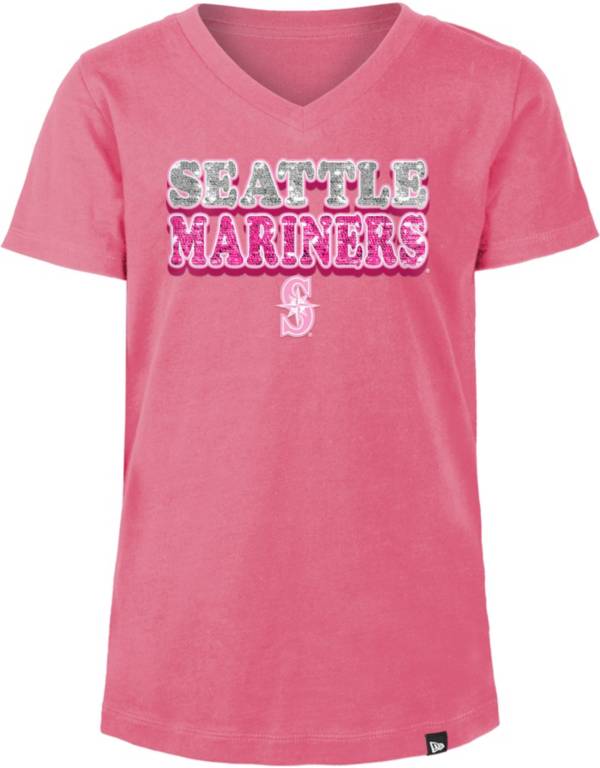 New Era Girl's Seattle Mariners Pink T-Shirt | Dick's Sporting Goods