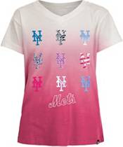 5th & Ocean by New Era York Mets Women's Royal Baby Jersey V-Neck T-Shirt Size: Medium